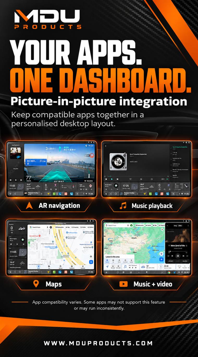 Picture-in-picture app layouts