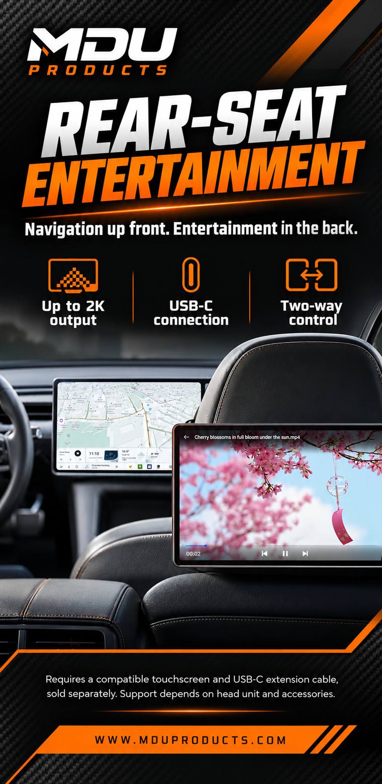 Rear-seat entertainment