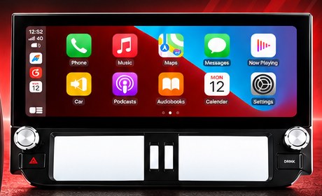 12.3-inch Android head unit for Prado 150